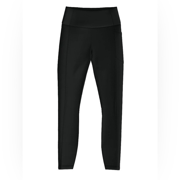 Victoria's Secret Essential High-Rise Pocket Leggings Black Large (Short) NEW - Picture 3 of 3